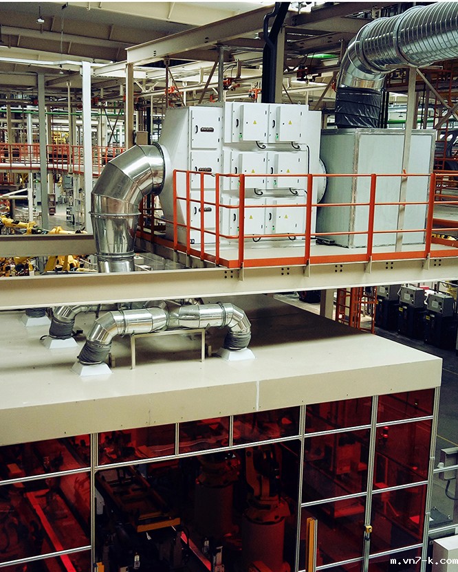 机器人焊房烟尘