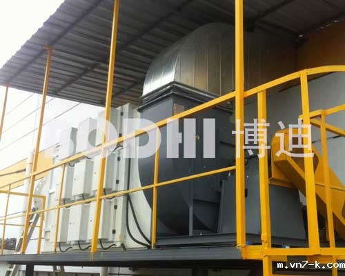 车间焊接烟尘集中收集处理工程案例 车间焊接烟尘集中收集处理工程案例